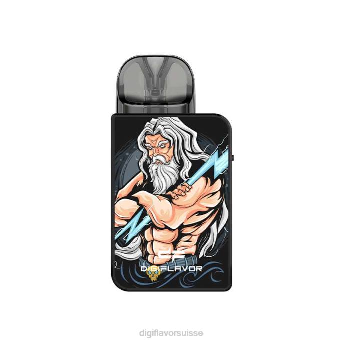 240H56 - Digiflavor geek vape Digiflavor U kit de dosettes Zeus sombre